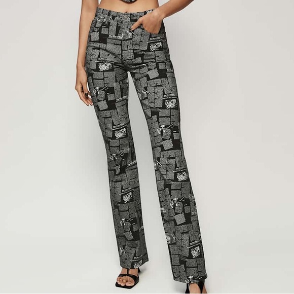 Reformation Peyton Zine High Rise Bootcut Jeans Size 26 - Picture 2 of 4